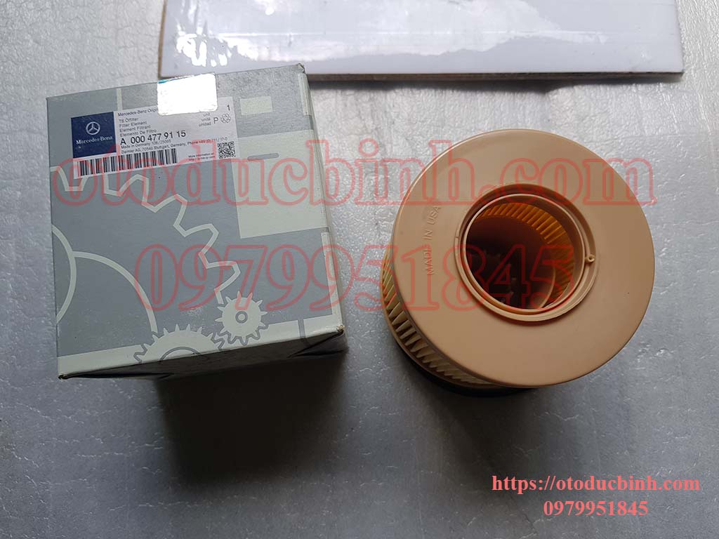 Lọc dầu nhớt hay lọc nhiên liệu thô Mercedis Spinter 0004779115