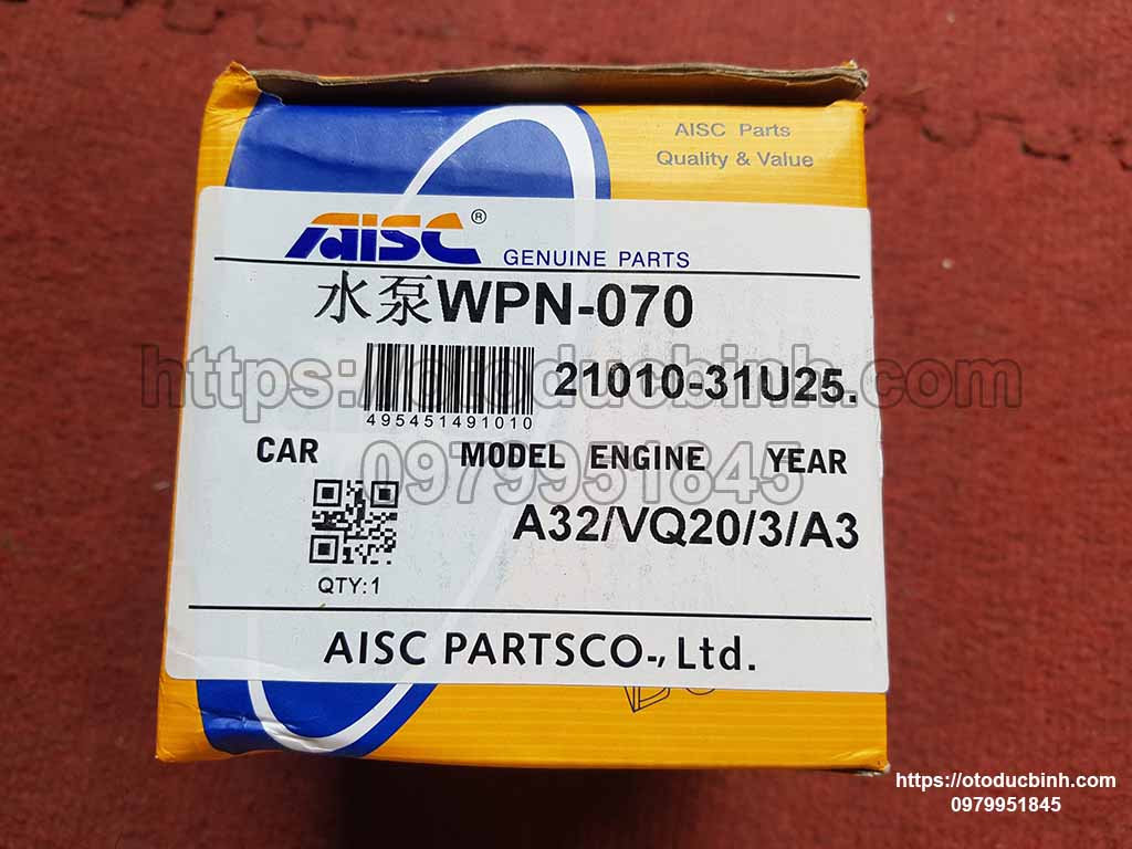Bơm nước Nissan Maxima 2101031U25 2101031u25
