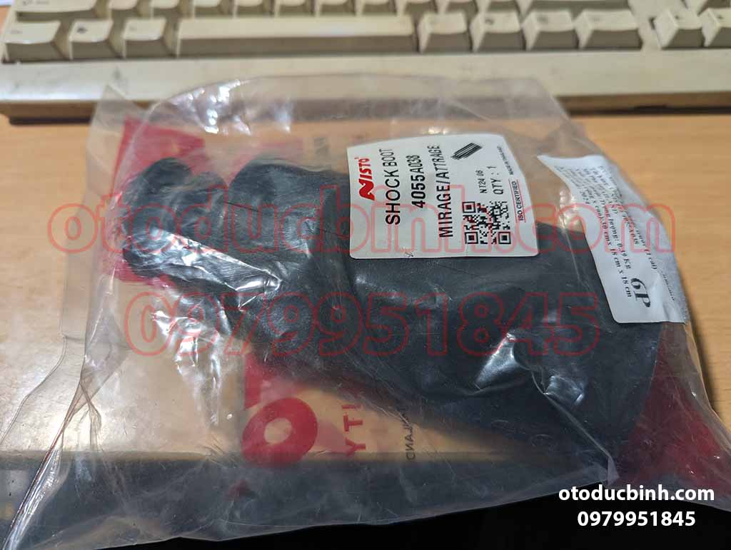 Tăm bông liền chụp bụi giảm xóc trước Mitsubishi Attrage, Mirage