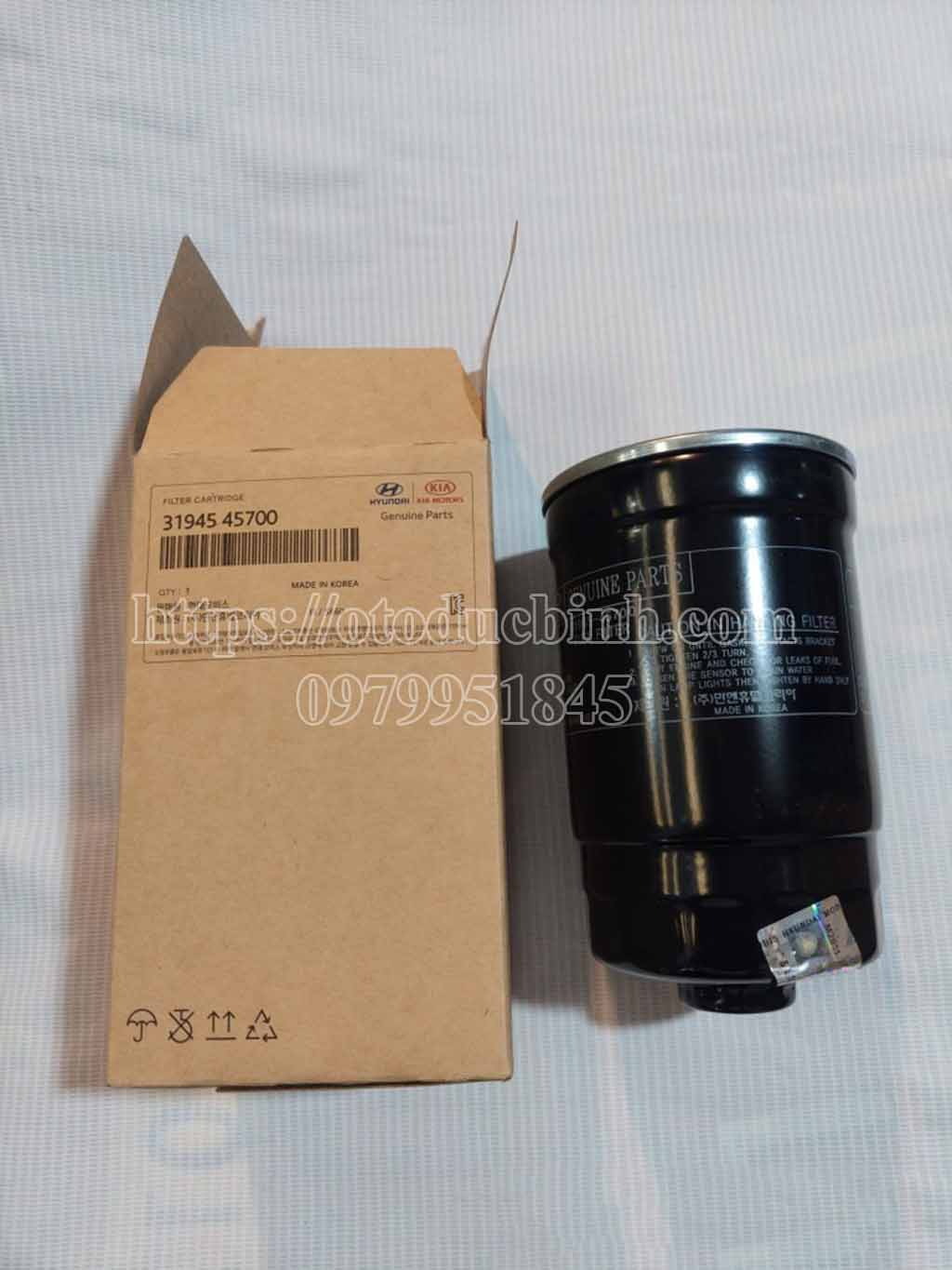 Lọc dầu động cơ Hyundai Starex, Porter 2,County, Kia Bongo 3